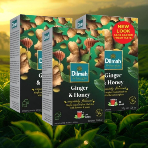 Trà đen gừng mật ong Dilmah 30g