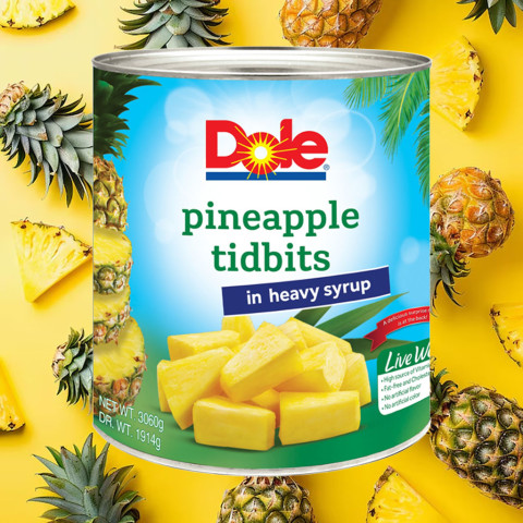 Dứa tươi miếng nhỏ Dole 3060g