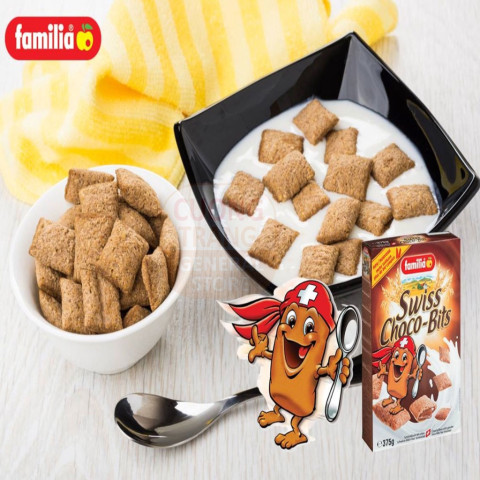 Ngũ cốc nhân sôcôla cho trẻ em Familia 375g F121802