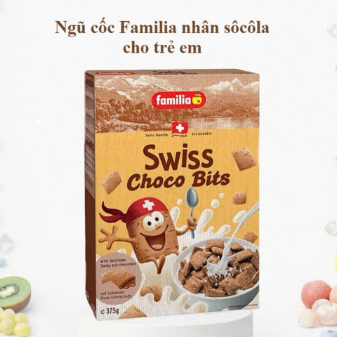 Ngũ cốc nhân sôcôla cho trẻ em Familia 375g F121802