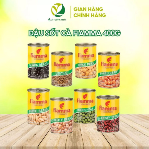 Đậu sốt cà chua Fiamma 400g