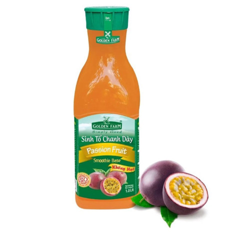 Sinh Tố Chanh Dây Golden Farm 1L