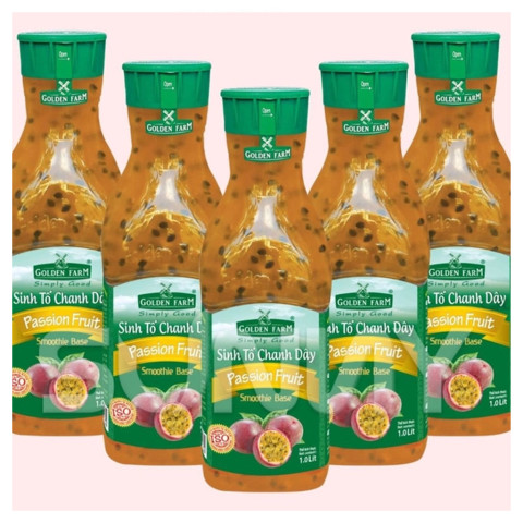 Sinh Tố Chanh Dây Golden Farm 1L