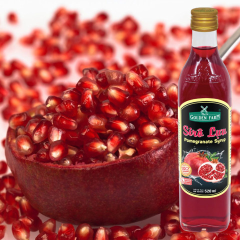 Sirô lựu Golden Farm Pomegranate Syrup 520ml