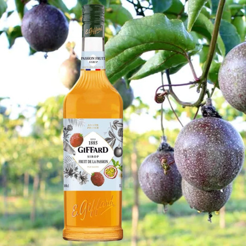 Sirô chanh dây Giffard Passion Fruit Syrup 1 lít