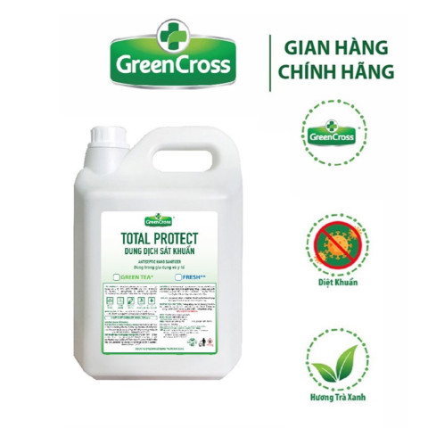 Dung dịch rửa tay Green Cross 5 lít