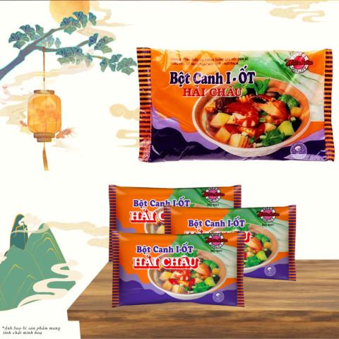 Bột canh i-ốt Hải Châu 190g