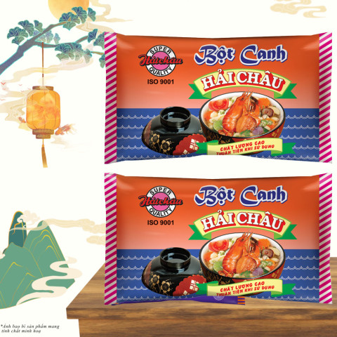 Bột canh không i-ốt Hải Châu 190g