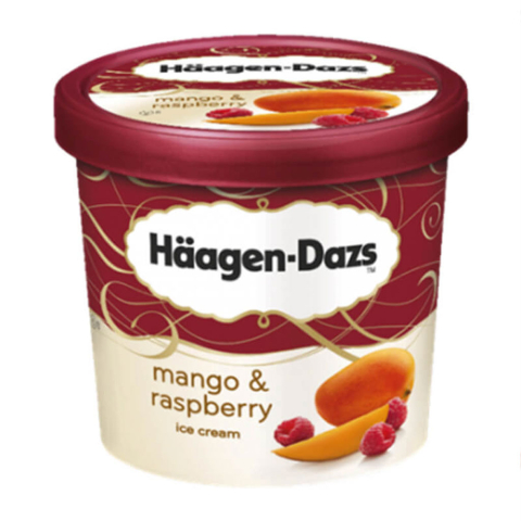 Kem Xoài & Phúc bồn tử Häagen-Dazs 100ml F122135