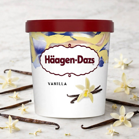 Kem Vani Häagen-Dazs Vanilla Ice Cream 473ml F118927