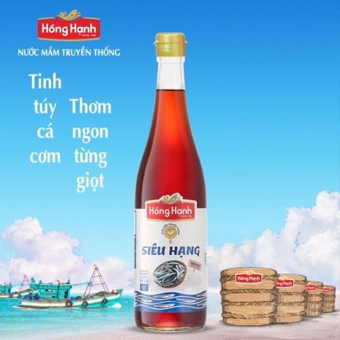 Nước mắm Hồng Hạnh 35 độ đạm 500ml
