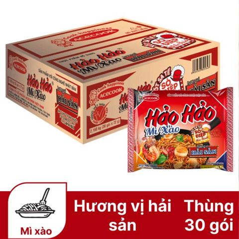 Mì xào hải sản Hảo Hảo 71g