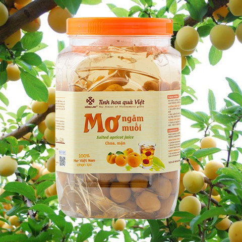 Mơ ngâm muối Hồng Lam 2kg