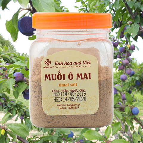 Muối ô mai Hồng Lam 100g
