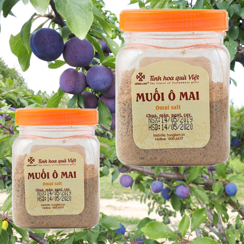 Muối ô mai Hồng Lam 100g