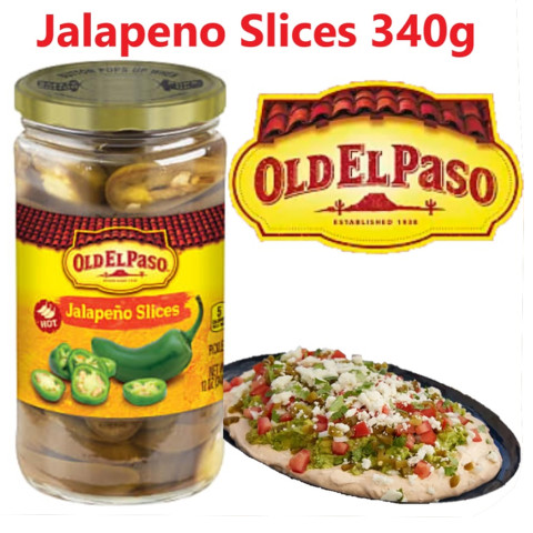 Ớt Cắt Lát Old ElPaso Jalapeno Slices 340g