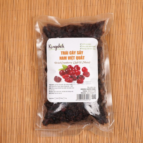 Trái cây sấy Nam Việt Quất King Deli 1kg