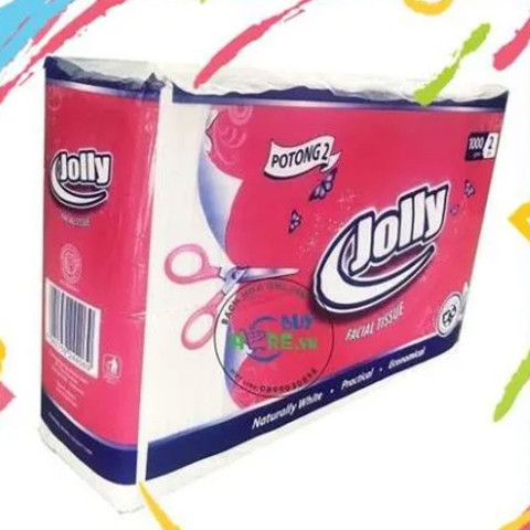 Khăn giấy vuông Jolly 100 tờ