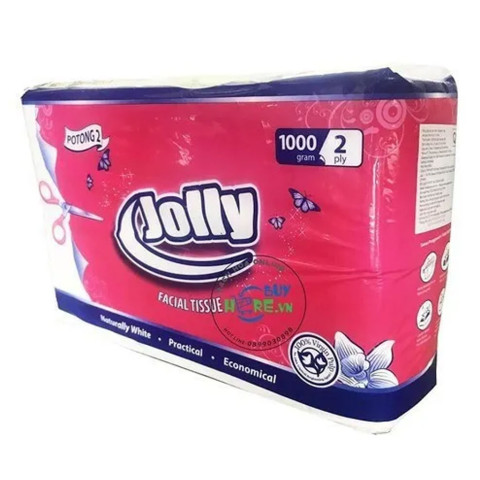 Khăn giấy vuông Jolly 100 tờ