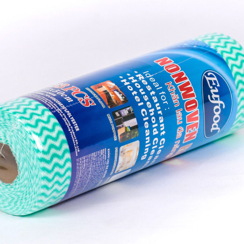 Khăn lau đa năng không dệt cuộn 33 cái