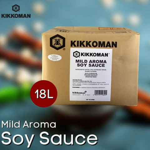 Nước tương thơm dịu Kikkoman Mild Aroma 18L F122213