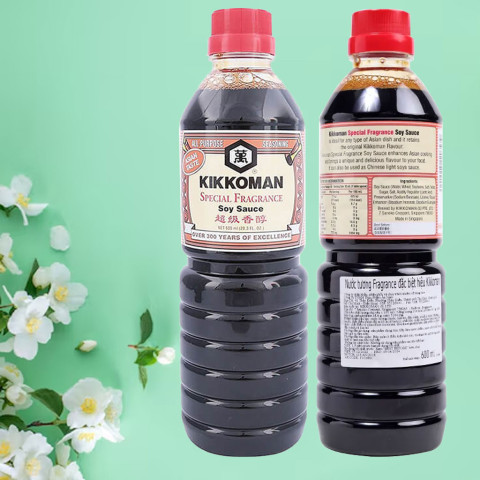 Nước tương thơm đặc biệt Kikkoman 600ml F101861
