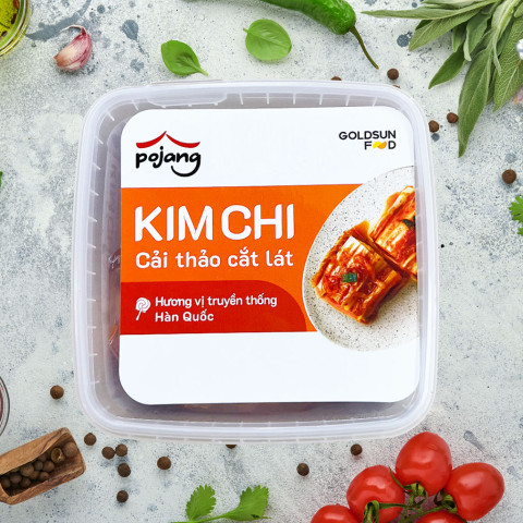 Kim Chi Cải Thảo Cắt Lát Goldsun 500g