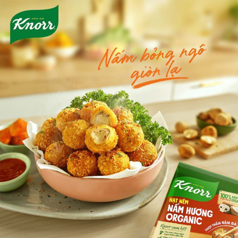 Hạt nêm nấm hương Organic Knorr 170g