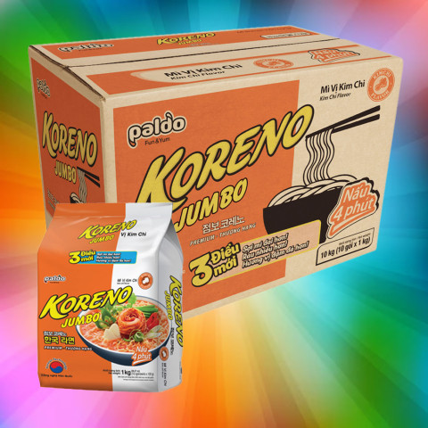 Mì Koreno vị kim chi 1kg