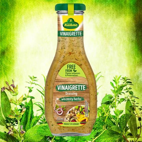Sốt salad vị bạc hà Kuehne Vinaigrette 250ml F119859