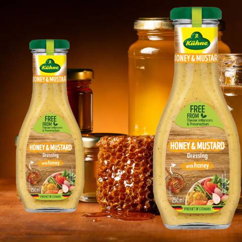 Sốt salad vị mật ong Kuehne Honey & Mustard 250ml F122462