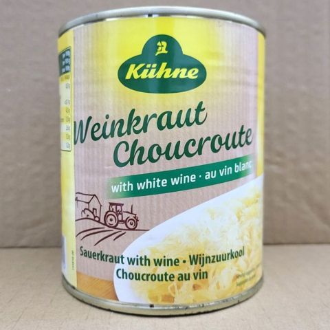 Bắp cải muối Kuehne Weinkraut Choucroute 810g F122034
