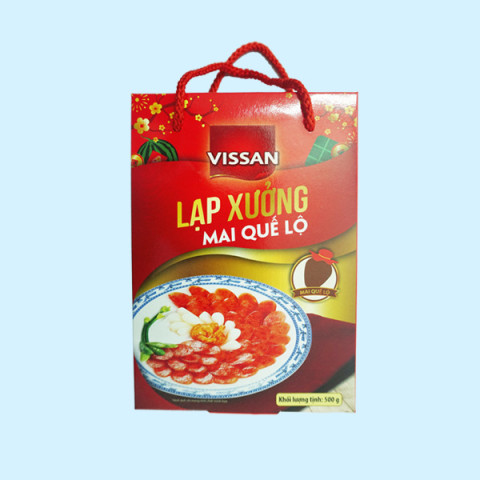 Lạp xưởng Mai Quế Lộ Vissan hộp 500g