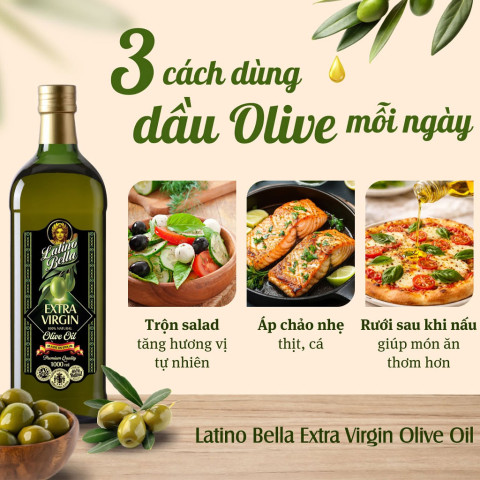 Dầu ô liu Latino Bella Extra Virgin 1L F122249