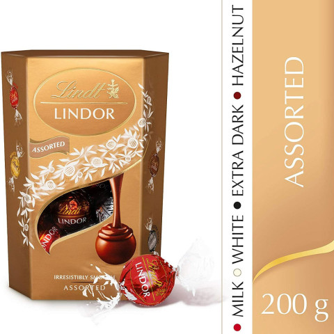 Sôcôla đủ vị Lindt Lindor Assorted 200g F118849