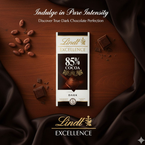 Sôcôla Lindt Excellence 85% Cacao 100g F121766