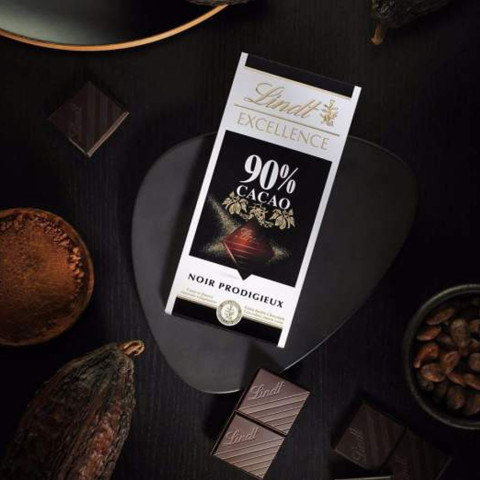 Sôcôla Lindt Excellence 90% Cacao 100g F118896