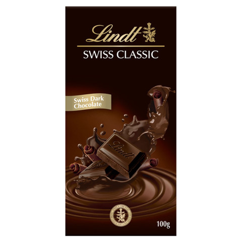 Sôcôla đen Lindt Swiss Classic Dark Chocolate 100g F118850
