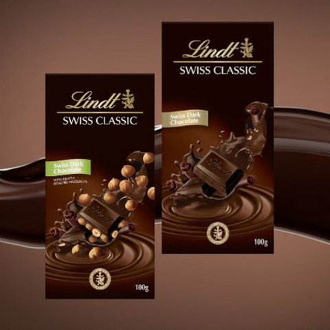 Sôcôla đen Lindt Swiss Classic Dark Chocolate 100g F118850
