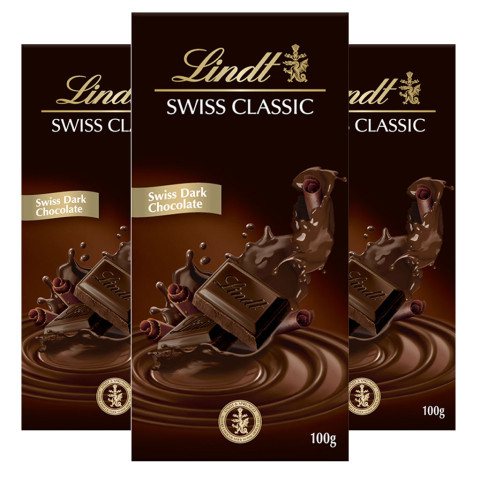 Sôcôla đen Lindt Swiss Classic Dark Chocolate 100g F118850