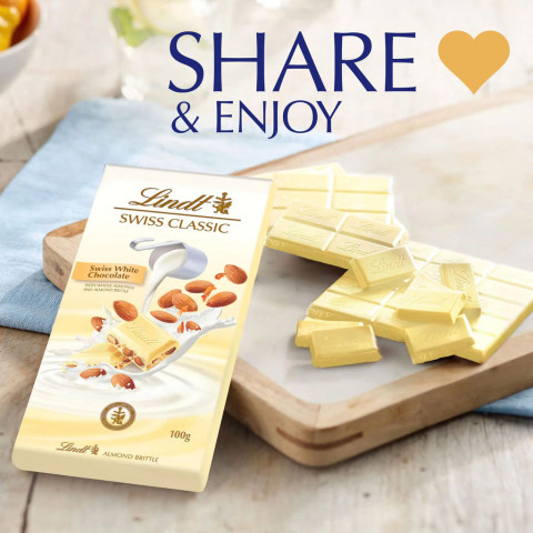 Sôcôla sữa Lindt Swiss Classic Chocolate 100g