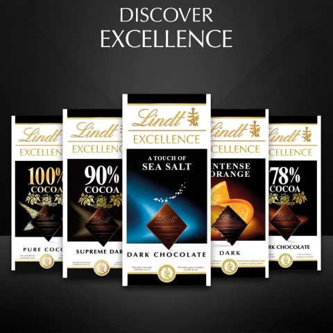 Sôcôla vị muối biển Lindt Excellence Sea Salt 100g F122158