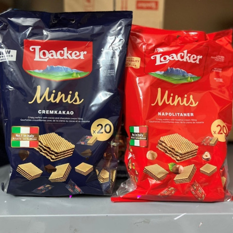 Bánh xốp Loacker Classic Minis Napolitaner 200g
