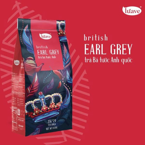 Trà Bá tước Anh Quốc British Earl Grey Tea Lúave
