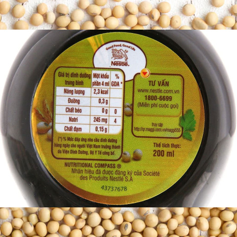 Nước tương đậm đặc Maggi 200ml