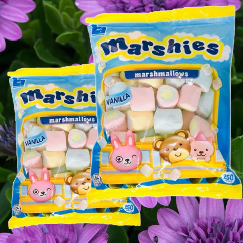 Kẹo xốp Marshies Marshmallow Vanilla 250g
