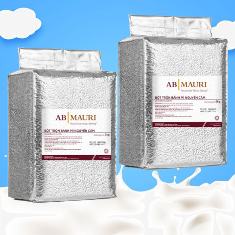 Bột trộn bánh mỳ AB Mauri Whole Meal Bread Mix 5kg