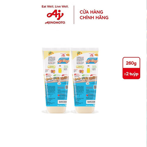 Sốt mayonnaise Ajinomoto Aji-mayo ngọt dịu 260g