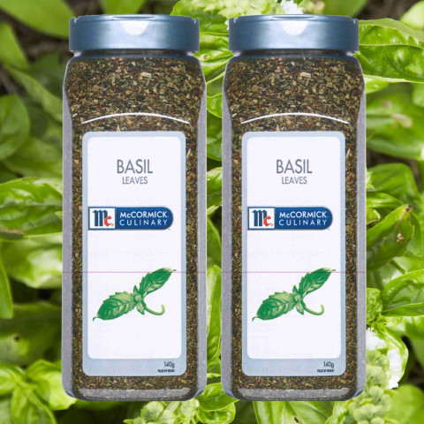 Lá húng quế tây McCormick Basil Leaves 140g F122327