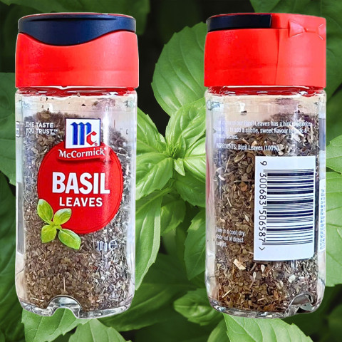 Lá húng quế tây McCormick Basil Leaves 10g F122309